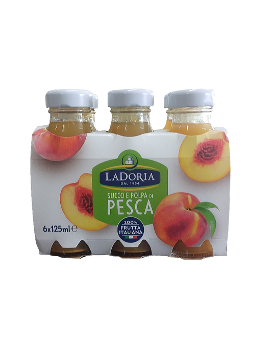 L'Adoria Saft 6x 125ml Pfirsich