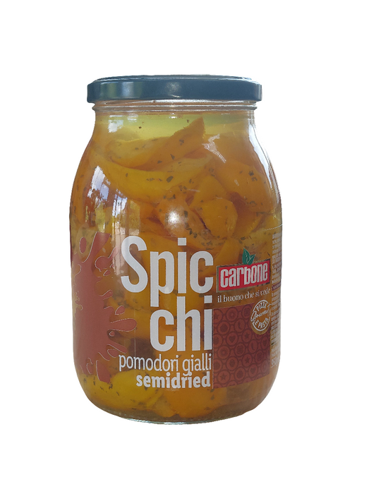 Carbone Spicchi – halbgetrocknete Tomaten (rot & gelb)