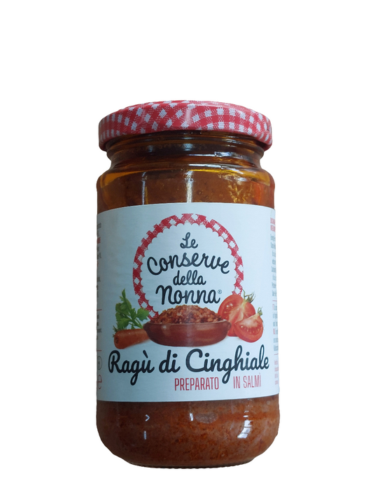 Le conserve de la Nonna Wildschwein Ragù