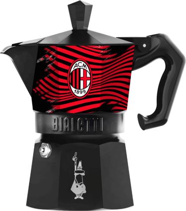 Bialetti Serie a Mokka 3 Tassen Ac Milan / Inter / Juve