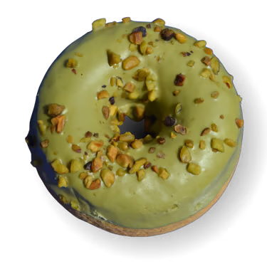 Donuts Pistazien Glutenfrei aus Sizilien 2 mal