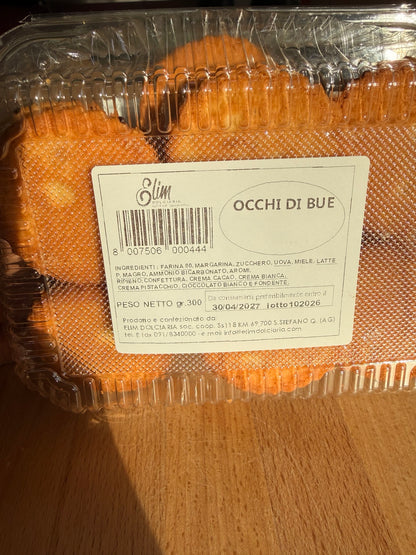Occhi di Bue – Originaletikett