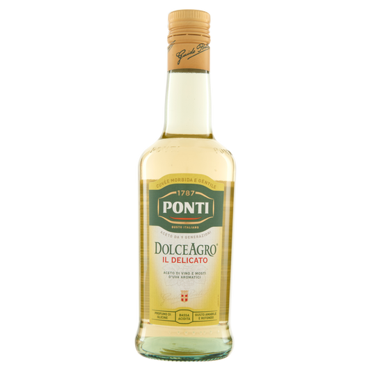 Ponti aceto Dolce Agro Delicato (Weiß,Bianco) 500 ml