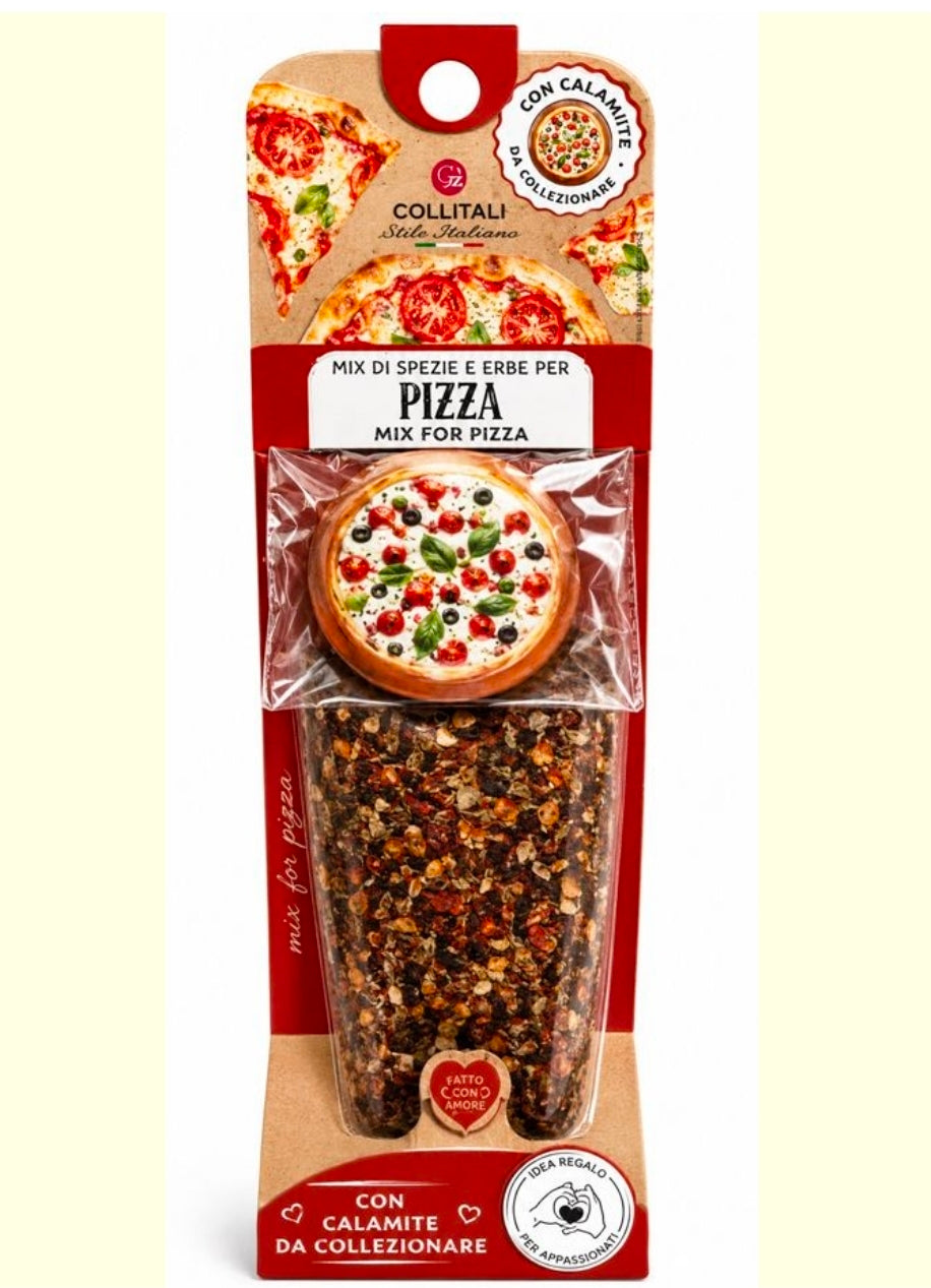 Collitali Mix Di Spezie Spaghetti/Pizza/Arrabbiata/Bruschetta/Agrumi 40gr con calamita ITALIA