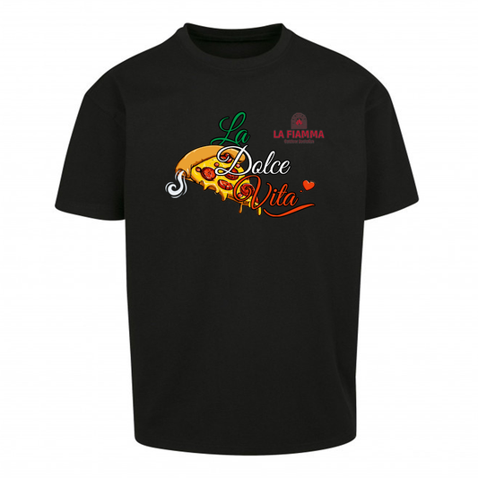 T-Shirt Pizzastück La Fiamma