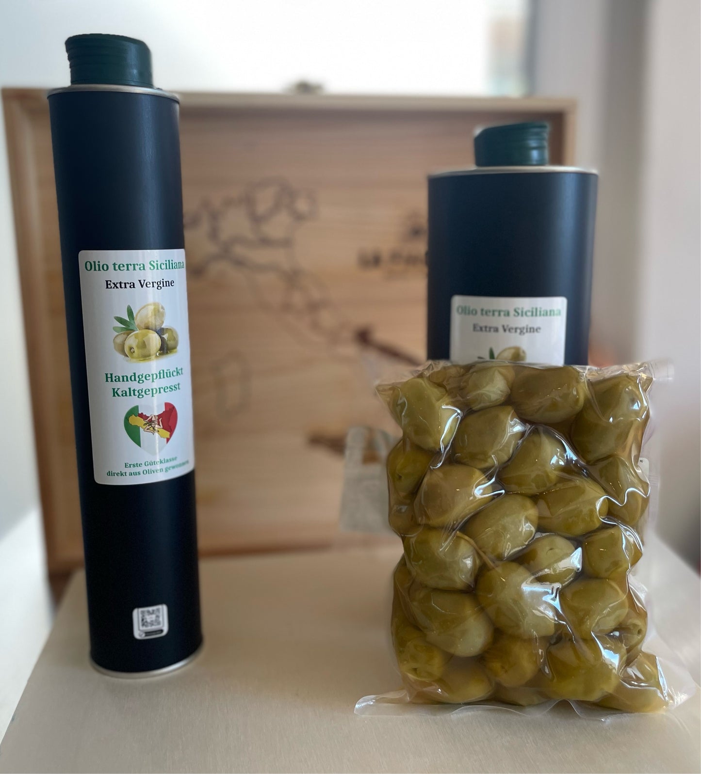 Olivenöl extra Nativ Sizilien